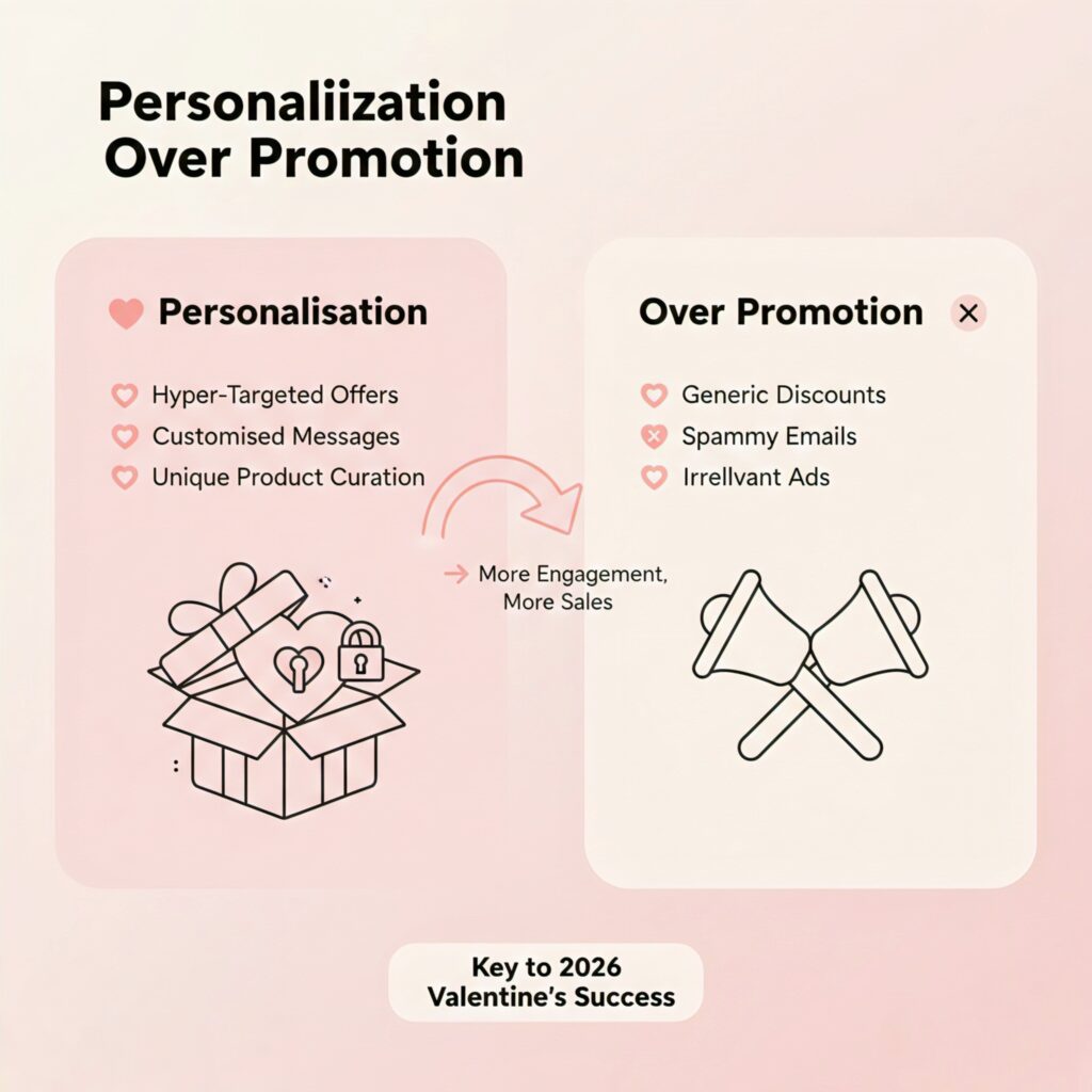 Personalisation Over Promotion