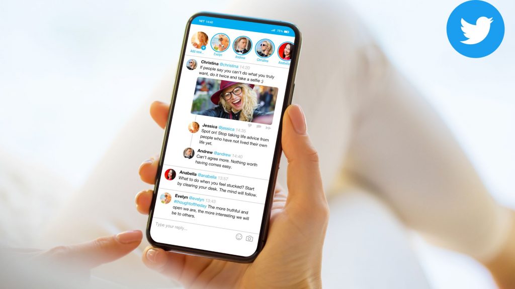 Twitter on mobile